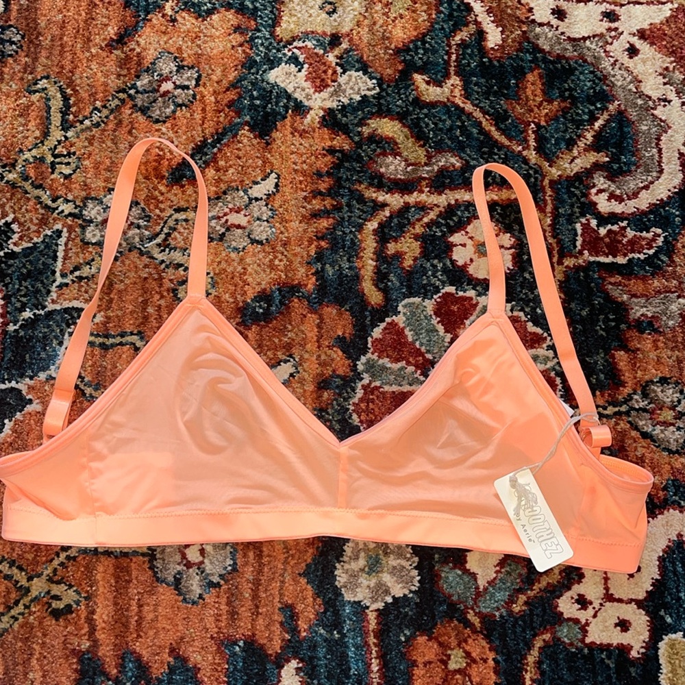 Aerie Smoothez bra orange new with tags